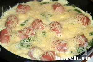 omlet na iogurte s sosiskami_7