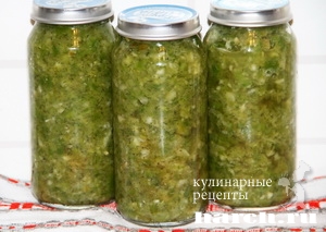 Аджика из зеленых перцев по абхазски