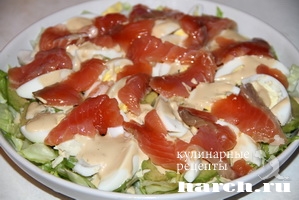salat s krasnoy riboy i sirnimi chipsami puchina_8