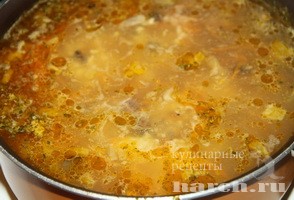 gribnoy sup s fasoliu i pshenom_8