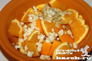 Апельсиново-имбирный цыпленок