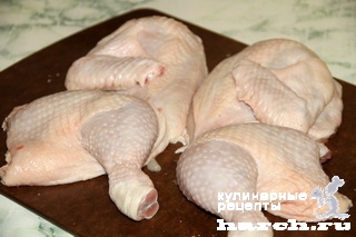 Цыпленок на решетке
