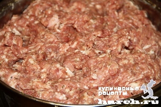Домашние свиные колбаски