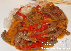 govyadina s ovoghami po kitayski 12 Говядина с овощами по китайски
