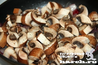 Гречневик с грибами