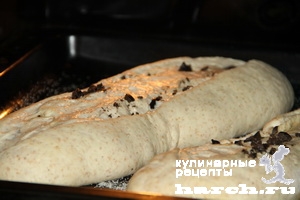 Хлеб пшенично-ржаной с маслинами