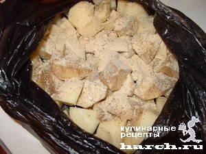 Картофель, запеченный по-перуански 