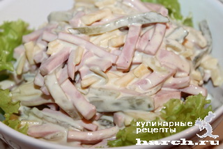 Колбасный салат