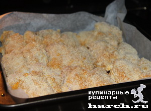 kurinie krilishki v sirno suharnoi korochke 6 Куриные крылышки в сырно сухарной корочке