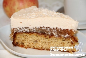 Медово-яблочный торт "Сладкий ноябрь"