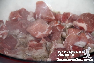 Мясное рагу с фасолью "Тбилиси"