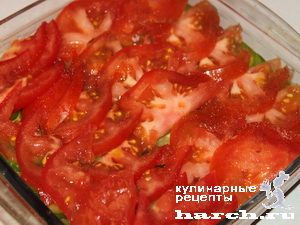 Мясо, запеченное с кабачками и помидорами "Ростовское"