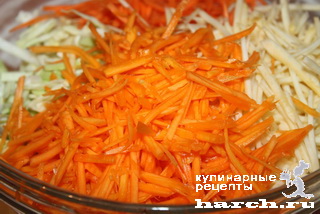 Овощной салат "Сыроед"