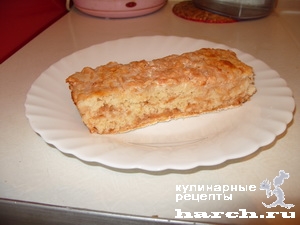 Польский яблочный пирог для лентяек