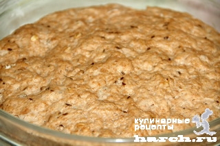 Пшенично-ржаные булочки с тмином