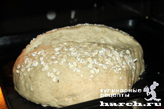 Пшенично-ржаной хлеб со сладкой горчицей