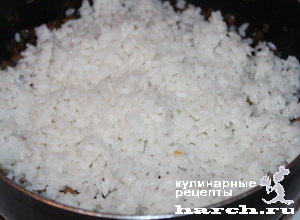 Рис с грибами "Дипломатический"