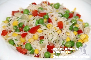 Рис с овощами "Пестрый"