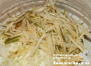 Салат из белокочанной капусты с курицей и грушей "Виртуоз"