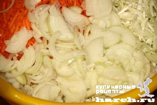 Салат из опят с капустой "Псковский"