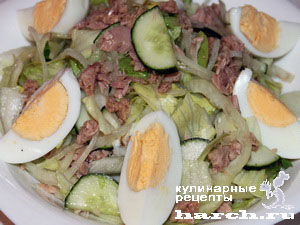 salat s tuncom monako 61 Салат с тунцом Монако