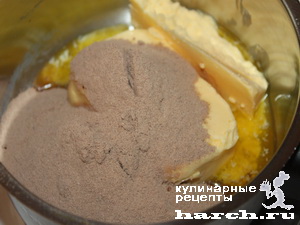 Шоколадное пирожное с кофейной глазурью "Моника"