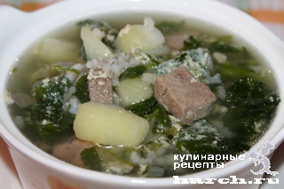 Суп с крапивой по-армянски