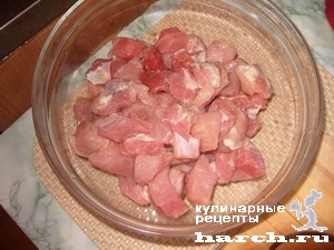 Свинина, запеченная в картофельном суфле
