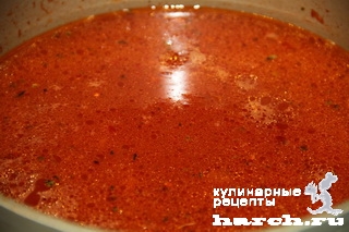 Томатный суп с тефтелями "Альбондигас"