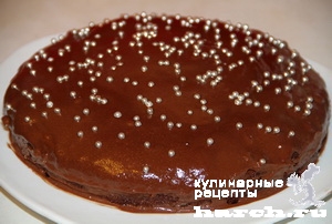 Яблочный шоколадный пирог "Русский"