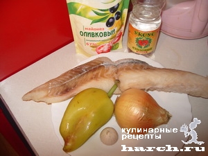 Закуска из рыбы под майонезным соусом