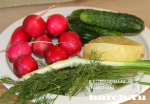 salat is svegih ogurcov s redisom i ananasom_5