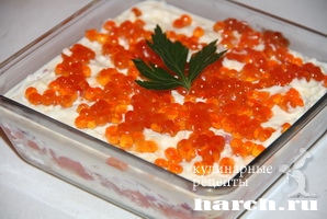 salat s semgoy i ikroy ryabina na snegu_5