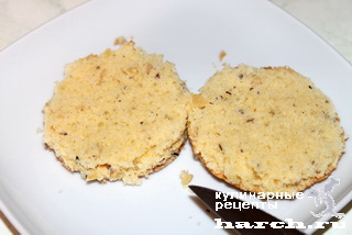 Бисквитные пирожные с фундуком "Белочка"