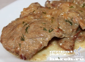 Мясо в майонезе на сковороде gkhyarovoe.ru