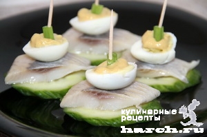Канапе с килькой и яйцом - пошаговый рецепт с фото на prachka-mira.ru