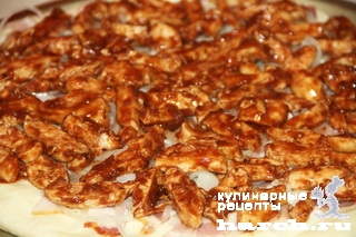 Пицца с курицей "Барбекю"