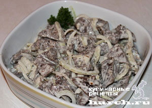 Салат из говяжьего легкого - пошаговый рецепт с фото на gkhyarovoe.ru
